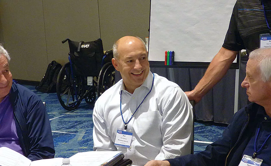 Milwaukee Valve President and CEO Rick Giannini; American Supply Association, AD, Network
