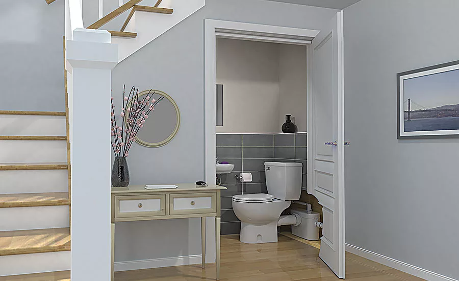 Saniflo; HET, water conservation, bath & kitchen showrooms, PHCP distributors