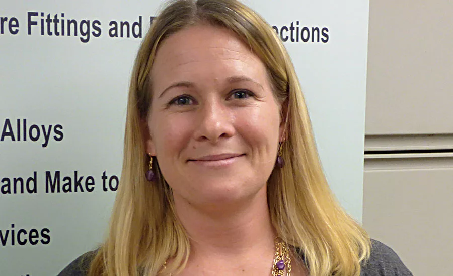 Tiffany Rhen of Penn Machine; distribution, branch, Women in industry, plumbing and HVAC wholesale distributors