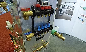 Legend Valve booth; boiler, water heater, Dan Holohan, John Siegenthaler, AHR Expo