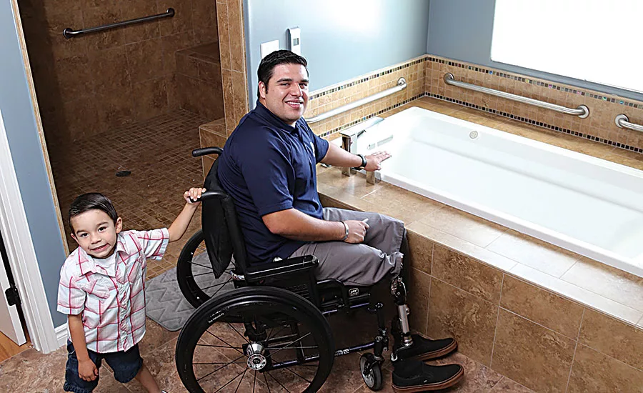 Ferguson and Homes for Our Troops; plumbing news, charity, veterans, construction