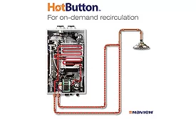 Navien’s new HotButton accessory 