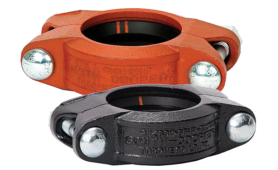 Smith-Cooper grooved couplings
