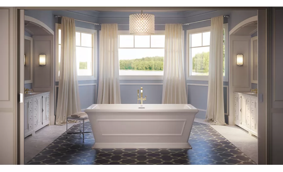 Jacuzzi Siena freestanding soaking bath