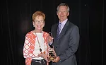 Modern Supply’s Dottie Ramsey (left) is the recipient of the 2016 Fred V. Keenan Lifetime Achievement Award
