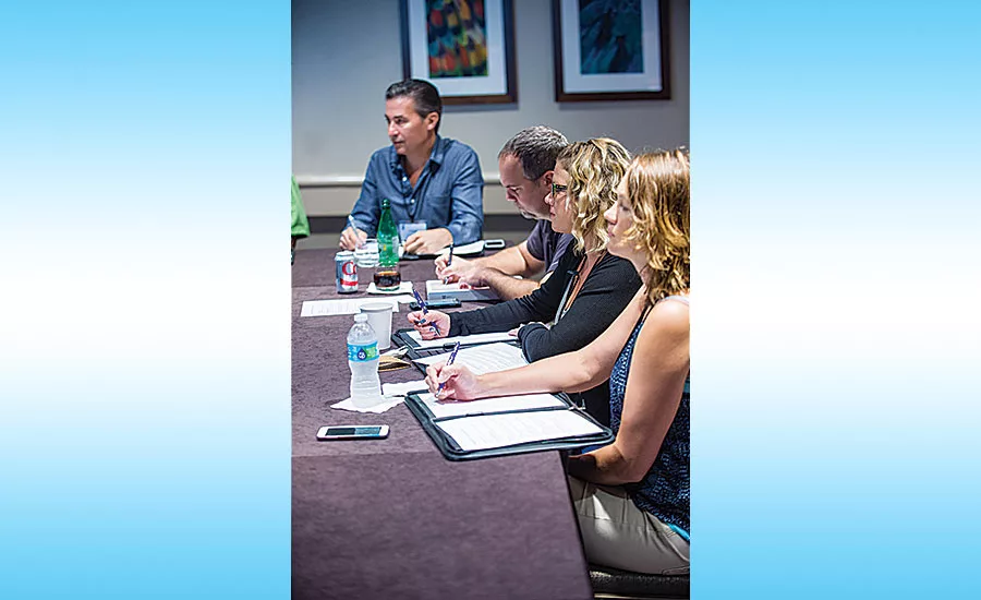 Equity members take part in a valuable peer networking session