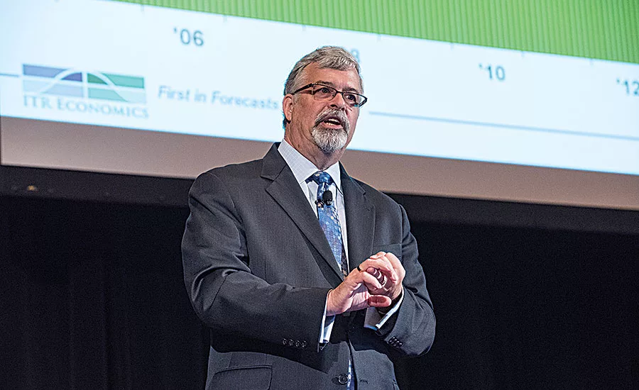 ITR Economics’ Brian Beaulieu delivered good news to ASA members 