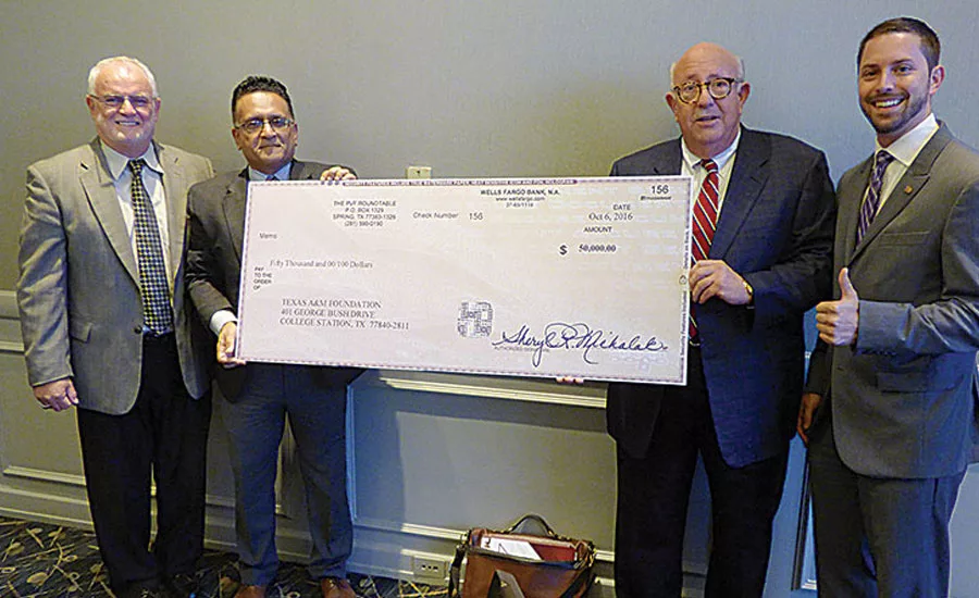 The scholarship program has raised $350,000 since it was started