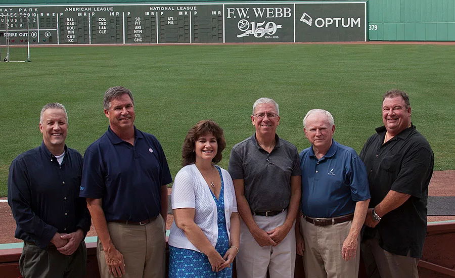 Some members of F.W. Webb