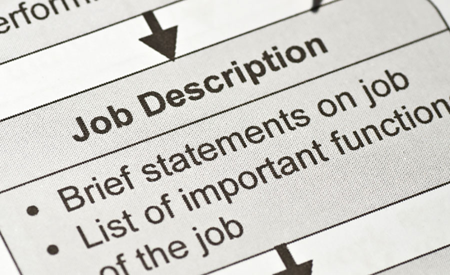 Why update job descriptions important