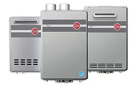 Rheem tankless water heaters