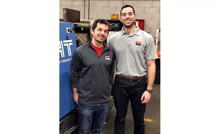 Matthew (left) and Jeffrey Kissler of master distributor Kissler and Co.
