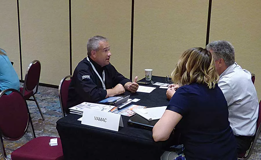 Popek, shown during this year’s business meetings at the SWA Convention on Hilton Head Island