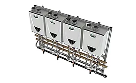 A. O. Smith tankless rack system