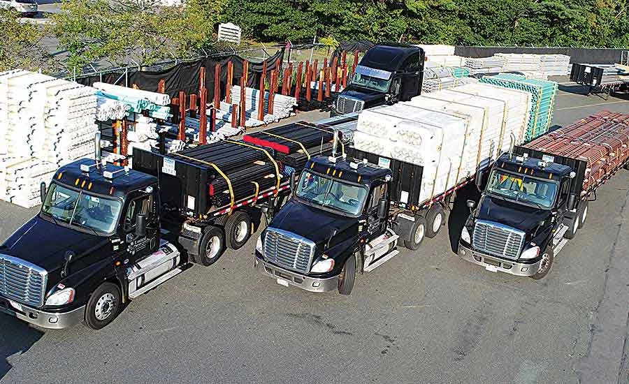 United Pipe & Steel’s trucks