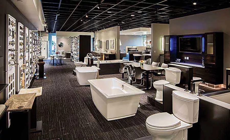 Rick Reviglio notes the new Inspire showroom, designed by David Hawkins of David Hawkins Design Management