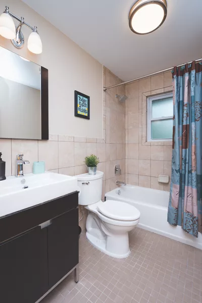 The 12 bathrooms in the Naomi’s Way family shelter were recently given a makeover with product donations provided by American Standard.