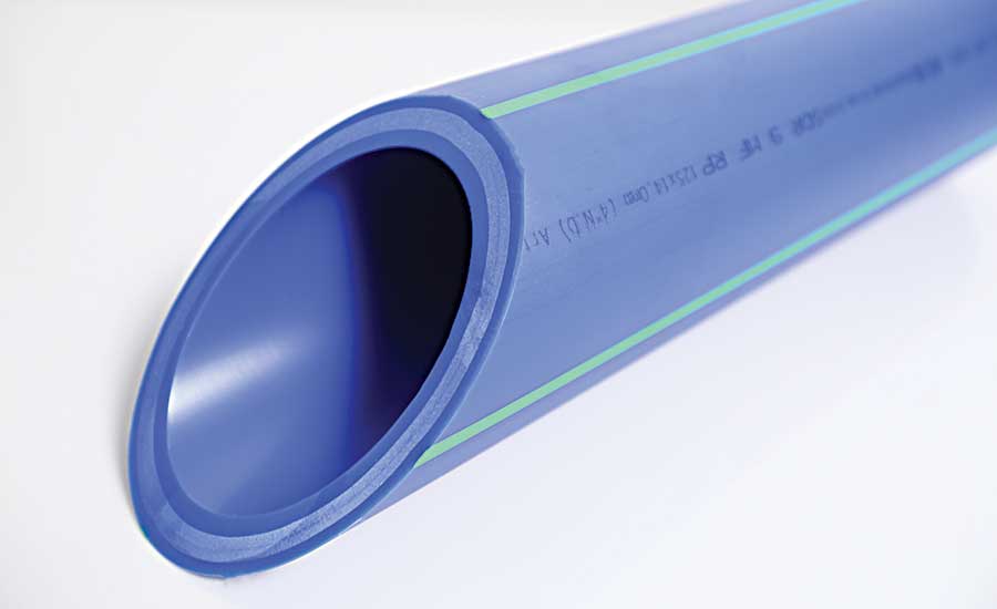Aquatherm pipe for radiant