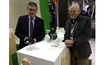 Steve Thompson (left) and Greg Cunniff in Taco’s first-ever booth at ISH