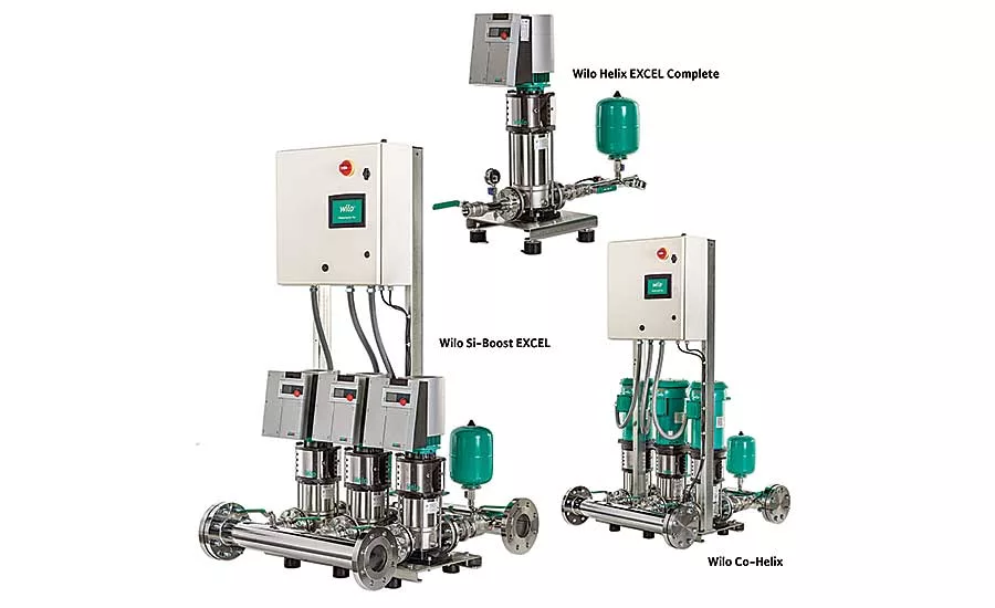 Wilo USA booster pumps (AHR Expo)