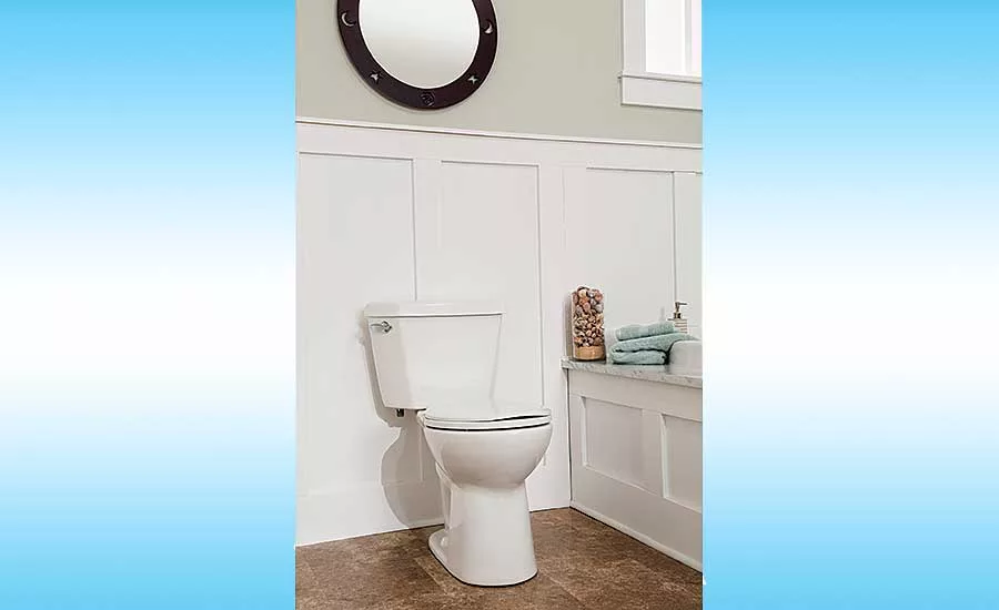 The DENALI Power Flush toilet from Mansfield Plumbing features a flushing performance that’s more than 20% greater than the highest MaP
