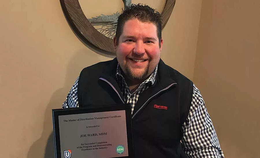 Joe Ward of Pipe Valves in Columbus