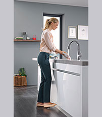 Grohe foot control technology