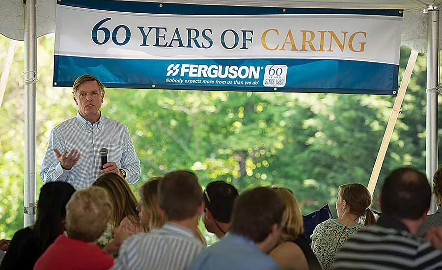 Ferguson CEO Frank Roach