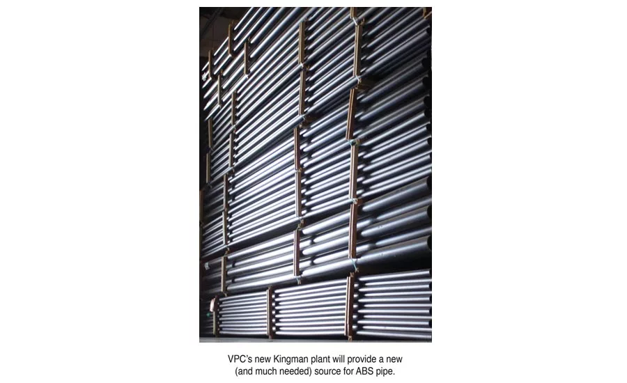 Valencia Pipe Co. is expanding with a new 60,000-square-foot plant in Kingman, Ariz.
