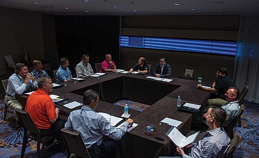 One of the most popular parts of the Equity Plumbing annual meeting is the peer-networking sessions