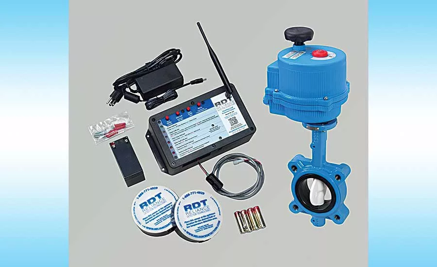 Reliance Detection Technologies shutoff valve
