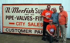 Martin Ginsburg retires from Merfish Pipe & Supply after 34 years