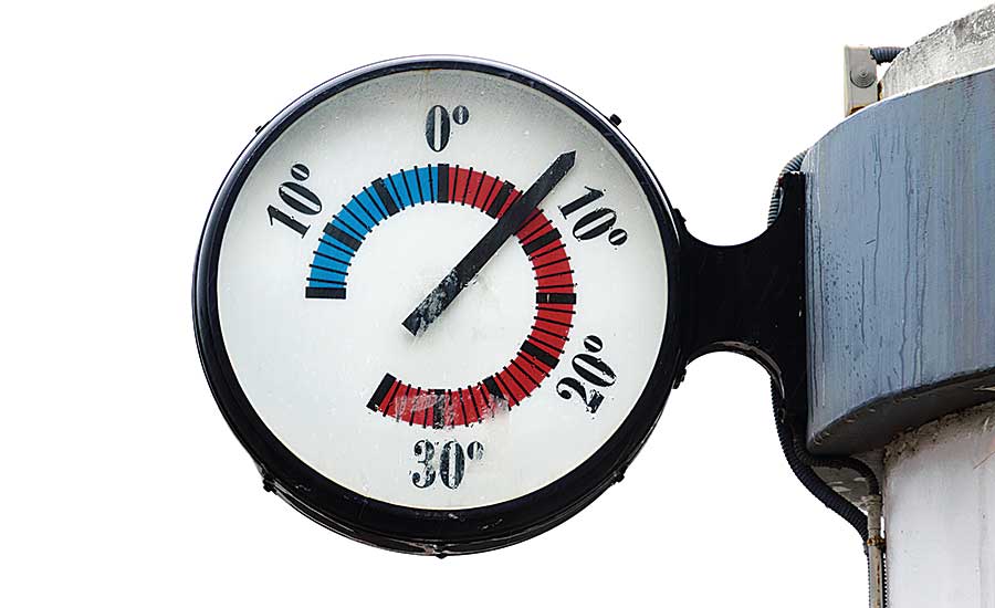 Refrigerant gauge readings