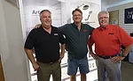 Rochester branch employees Tim Glander (account manager), Jeff Seidel (counter sales) and Jon Jacobson