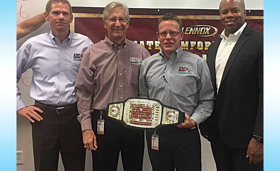 ABC Home & Commercial Services wins Lennox Award