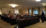 Fredric Lucas, CEO of Prima Ressource, offers Forté summer meeting attendees advice