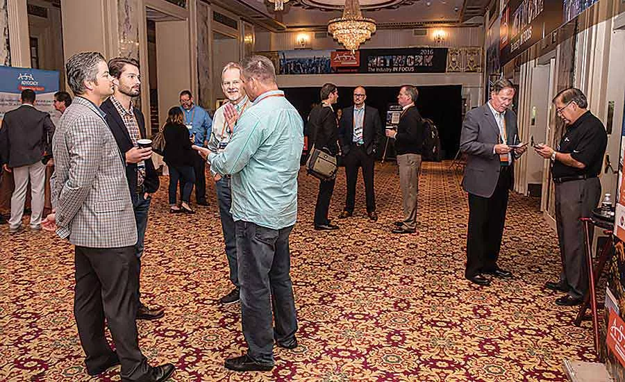 ASA NETWORK offers nonstop networking opportunities, including in the hallway