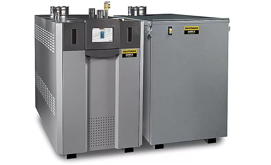 Laars boiler and volume water heater