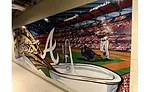 The new American Standard branded restrooms in the Atlanta Braves SunTrust Park showcase colorful murals