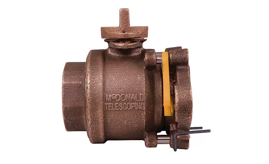 A.Y. McDonald meter flange