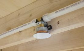 Uponor lead-free brass fire sprinkler adapter