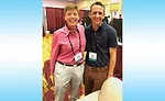 American Bath Group’s Molly Caplenor (left) and Brett Carey