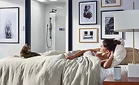 The U by Moen shower now features Alexa compatibility