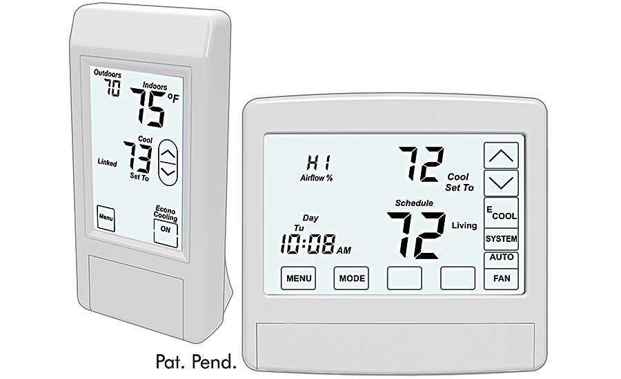 eControls touch thermostats
