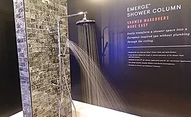 Delta Faucet shower column (KBIS Preview)