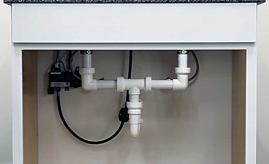 Keeney under-sink drainage installation (KBIS Preview)