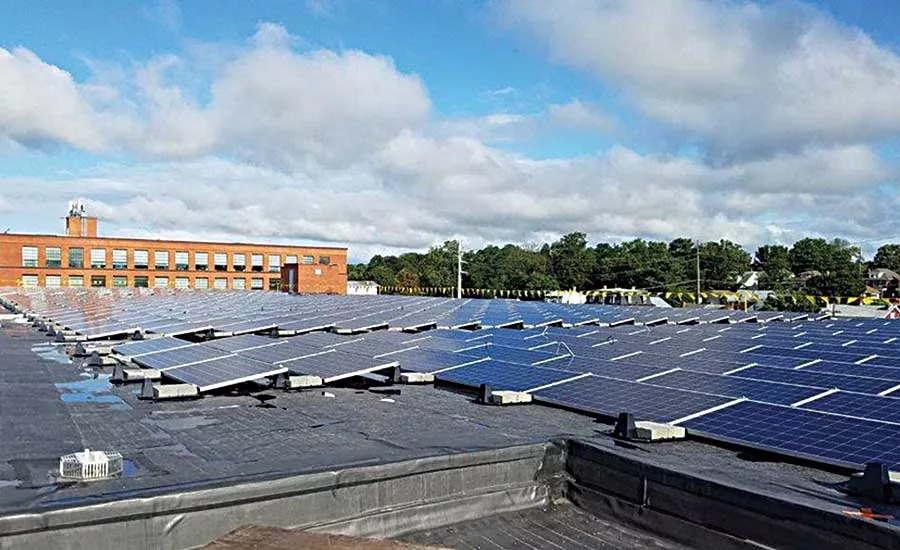 Solar panels are expected to fully power APR Supply’s distribution