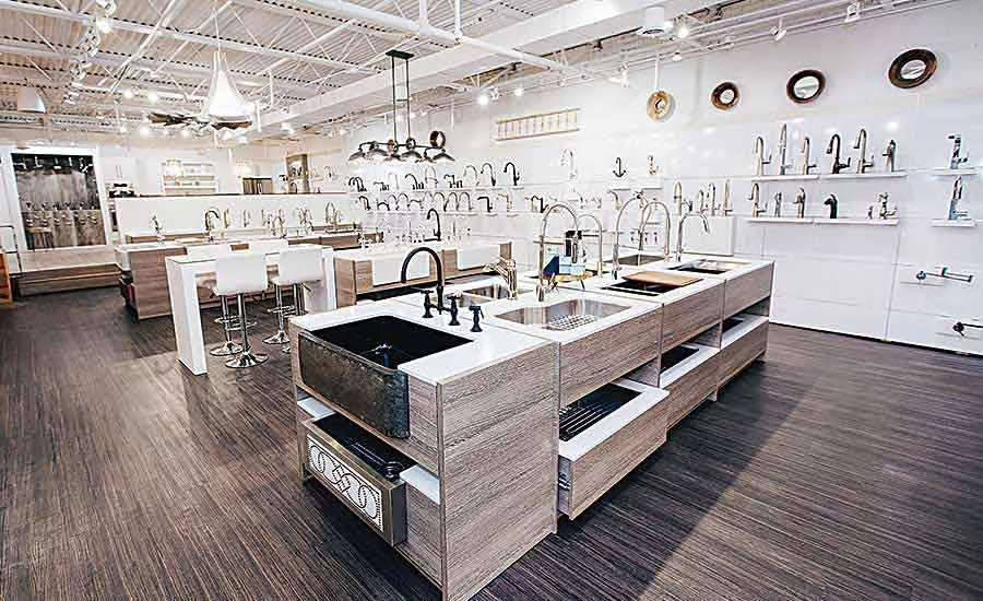 ProSource’s showrooms are loaded with the latest luxury kitchen-and-bath products on the market