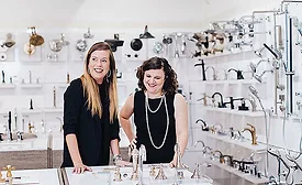 ProSource showroom consultants Nikki Allen (left) and Emma Coward are shown in the company’s Greenville