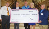 MRC Global makes donation to PVF Roundtable Scholarship Fund